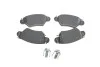 Тормозные колодки дисковые OPEL Astra/Zafira 'R'98-05 Delphi LP1553 (фото 1)