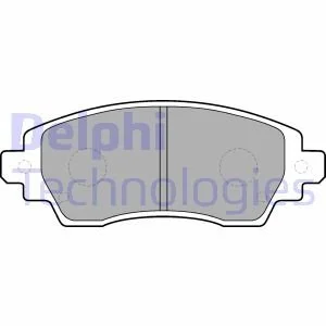A_Тормозные колодки дисковые TOYOTA Corolla E "F "97-02 Delphi LP1560