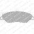 Тормозные колодки дисковые KIA Sportage "F "99-04 Delphi LP1634 (фото 1)
