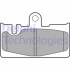 Тормозные колодки дисковые TOYOTA Land Cruiser Prado (J120) "R "00>> Delphi LP1690 (фото 1)