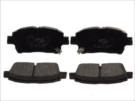 Тормозные колодки дисковые TOYOTA Corolla/Prius/Yaris "F "99-09 Delphi LP1742