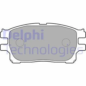 Комплект гальмівних колодок Delphi LP1784 (фото 1)