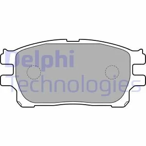 Комплект гальмівних колодок Delphi LP1784