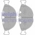 A_Тормозные колодки дисковые BMW 7(E65)/X5(E53) "F "01-09 Delphi LP1798 (фото 1)