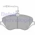 Тормозные колодки дисковые CITROEN/PEUGEOT C5/C6/607/407 "F "04>> Delphi LP1891 (фото 1)