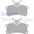 Тормозные колодки дисковые TOYOTA Avensis/Corolla "R Delphi LP1917 (фото 1)