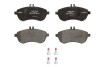Тормозные колодки дисковые MERCEDES C(W204)/E(W211) "F "07>> Delphi LP2028 (фото 1)