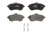 Тормозные колодки дисковые MERCEDES C(W204)/E(W211) "F "07>> Delphi LP2028 (фото 1)