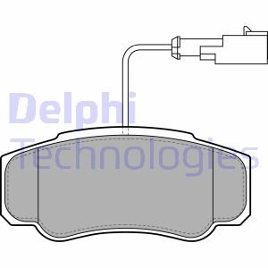 Тормозные колодки дисковые NISSAN/RENAULT NT400/Cabstar/Maxity "R "06>> Delphi LP2054