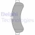 Тормозные колодки дисковые IVECO Daily "R "06-14 Delphi LP2063 (фото 2)