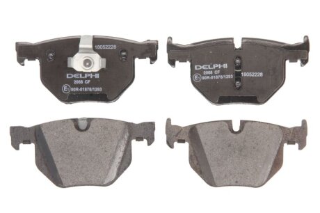 Комплект гальмівних колодок Delphi LP2068