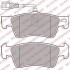 Тормозные колодки дисковые VW Touareg/Transporter/Multivan "R "03>> Delphi LP2086 (фото 1)