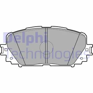 Комплект гальмівних колодок Delphi LP2123