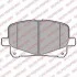 A_Тормозные колодки дисковые TOYOTA Previa "F "00-03 Delphi LP2129 (фото 1)