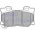 Тормозные колодки дисковые INFINITI G "R "08>> Delphi LP2157 (фото 1)