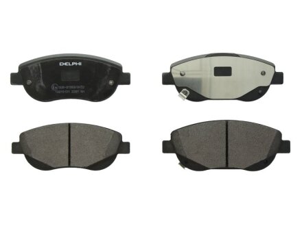 Комплект гальмівних колодок Delphi LP2207