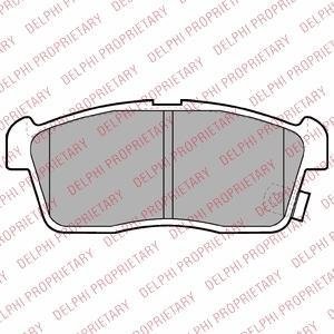 Гальмівні колодки, дискові Delphi LP2219