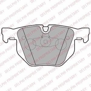 A_Тормозные колодки дисковые BMW 3(E90)/X1(E84) "R "05>> Delphi LP2256