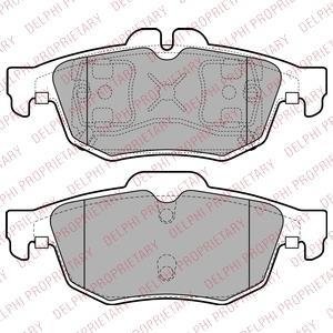 Гальмівні колодки, дискові Delphi LP2259