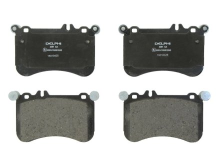 A_Тормозные колодки дисковые MERCEDES S(W221)/CL(W216) "F "11>> Delphi LP2291