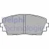 Тормозные колодки дисковые KIA Picanto "F "11-14 Delphi LP2296 (фото 1)