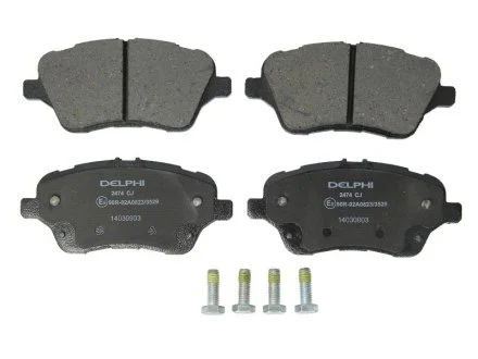A_Тормозные колодки дисковые FORD B-Max "F "12>> Delphi LP2474