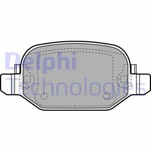 Комплект гальмівних колодок Delphi LP2475
