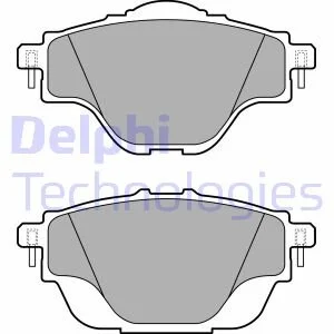 Комплект гальмівних колодок Delphi LP2509