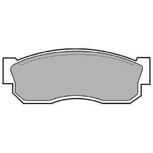 Комплект гальмівних колодок Delphi LP261