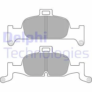 Комплект гальмівних колодок Delphi LP3239