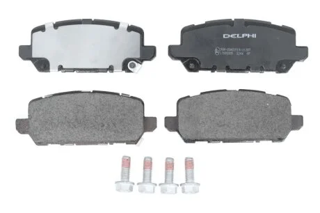 Комплект гальмівних колодок Delphi LP3244
