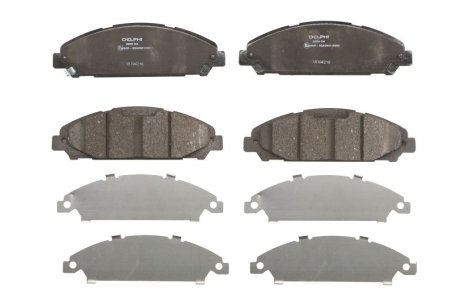 Тормозные колодки, дисковые Delphi LP3255