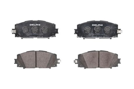 Тормозные колодки, дисковые Delphi LP3273