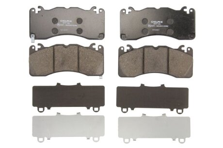 Комплект гальмівних колодок Delphi LP3377