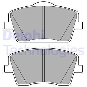 Комплект гальмівних колодок Delphi LP3435