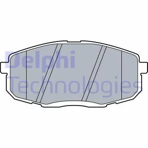 Тормозные колодки, дисковые Delphi LP3513