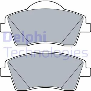 Комплект гальмівних колодок Delphi LP3528