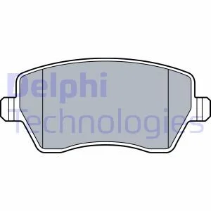 Комплект гальмівних колодок Delphi LP3550
