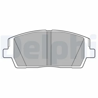 Гальмівні колодки, дискові Delphi LP3552
