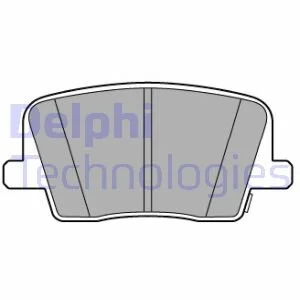 Комплект гальмівних колодок Delphi LP3581