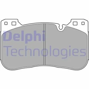 Комплект гальмівних колодок Delphi LP3626