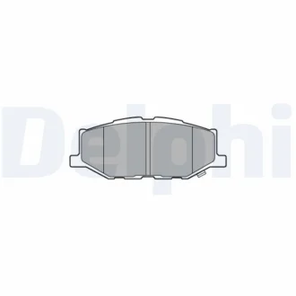 Гальмівні колодки, дискові Delphi LP3637
