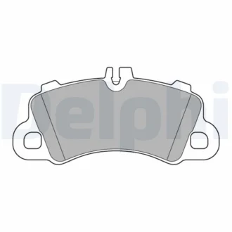 Комплект гальмівних колодок Delphi LP3639