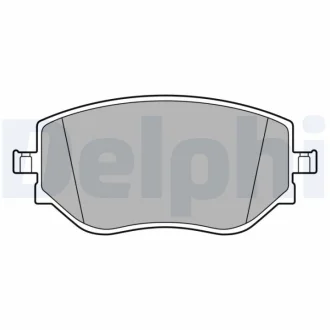 Гальмівні колодки, дискові Delphi LP3644