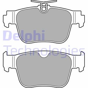Комплект гальмівних колодок Delphi LP3669