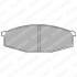 Тормозные колодки дисковые NISSAN Patrol "F "82-97 Delphi LP373 (фото 1)