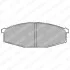 Тормозные колодки дисковые NISSAN Patrol "F "82-97 Delphi LP373 (фото 1)