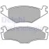 Тормозные колодки дисковые SEAT/VW Cordoba/Ibiza/Toledo/Caddy/Golf "F "82-97 Delphi LP421 (фото 1)