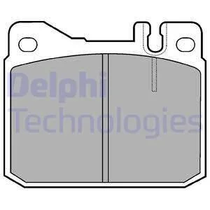 Тормозные колодки, дисковые Delphi LP427