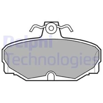 Тормозные колодки дисковые FORD Scorpio/Escort/Sierra "R 82-95 Delphi LP507